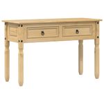Casa si Gradina - Mobilier - Comode si corpuri - Console - Masuta consola "Corona", 115x46x73 cm, lemn masiv de pin - Infinity.ro
