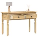 Casa si Gradina - Mobilier - Comode si corpuri - Console - Masuta consola "Corona", 115x46x73 cm, lemn masiv de pin - Infinity.ro