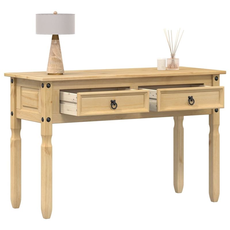 Casa si Gradina - Mobilier - Comode si corpuri - Console - Masuta consola "Corona", 115x46x73 cm, lemn masiv de pin - Infinity.ro