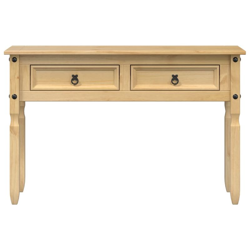 Casa si Gradina - Mobilier - Comode si corpuri - Console - Masuta consola "Corona", 115x46x73 cm, lemn masiv de pin - Infinity.ro