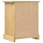 Casa si Gradina - Mobilier - Comode si corpuri - Noptiere - Noptiera Corona, 53x39x66 cm, lemn masiv de pin - Infinity.ro