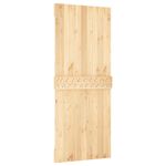 Casa si Gradina - Constructii - Usi interior, exterior si garaj - Usi interior - Usa glisanta cu set de feronerie 85x210 cm, lemn masiv de pin - Infinity.ro