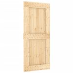 Casa si Gradina - Constructii - Usi interior, exterior si garaj - Usi interior - Usa glisanta cu set feronerie, 90x210 cm, lemn masiv de pin - Infinity.ro