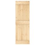 Casa si Gradina/Constructii/Usi interior, exterior si garaj/Usi interior - Usa glisanta cu set de feronerie 70x210 cm, lemn masiv de pin - Infinity.ro