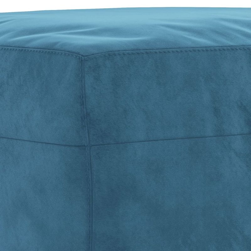 Casa si Gradina - Mobilier - Seturi de mobilier - Seturi living - Set de canapele cu perne, 3 piese, albastru, catifea - Infinity.ro