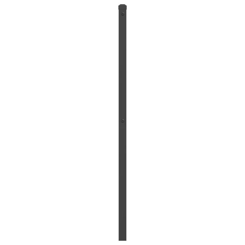Casa si Gradina - Mobilier - Paturi si accesorii - Accesorii paturi - Tablie de pat metalica, negru, 193 cm - Infinity.ro