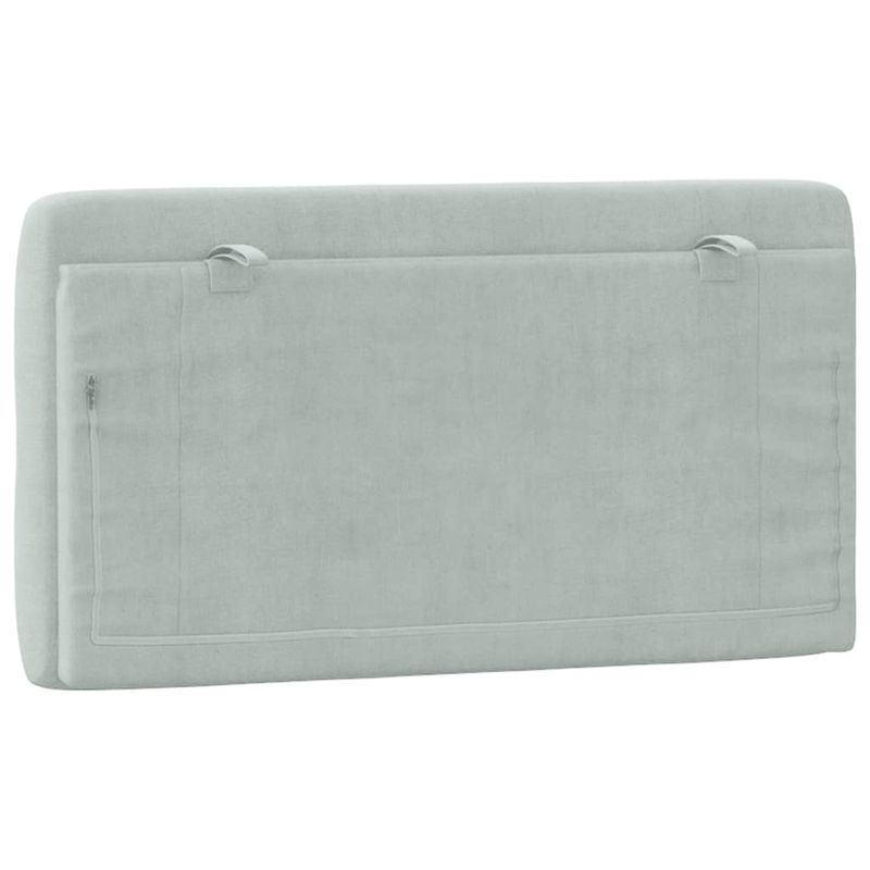 Casa si Gradina - Mobilier - Paturi si accesorii - Accesorii paturi - Tablie de pat Gri din beton 90 cm Lemn compozit - Infinity.ro