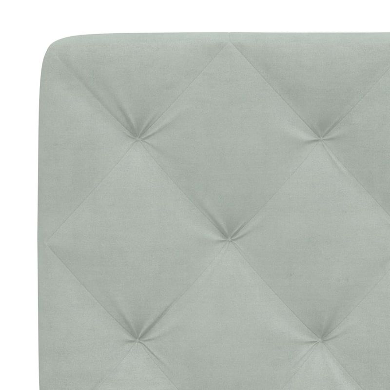 Casa si Gradina - Mobilier - Paturi si accesorii - Accesorii paturi - Tablie de pat Gri din beton 90 cm Lemn compozit - Infinity.ro