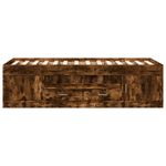 Casa si Gradina - Mobilier - Paturi si accesorii - Paturi - Cadru pat cu sertare stejar fumuriu 90x190 cm lemn prelucrat - Infinity.ro