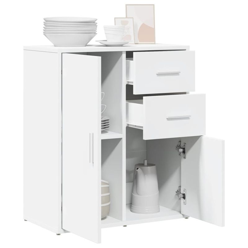 Casa si Gradina - Mobilier - Comode si corpuri - Comode - Dulap, alb, 60x31x70 cm, lemn prelucrat - Infinity.ro