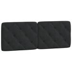 Casa si Gradina - Mobilier - Paturi si accesorii - Paturi - Cadru de pat cu tablie, negru, 120x200 cm, catifea - Infinity.ro