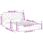 Casa si Gradina - Mobilier - Paturi si accesorii - Paturi - Cadru de pat cu tablie, negru, 120x200 cm, catifea - Infinity.ro