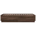Casa si Gradina - Mobilier - Paturi si accesorii - Paturi - Cadru de pat, stejar maro, 90x190 cm, lemn prelucrat - Infinity.ro