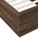 Casa si Gradina - Mobilier - Paturi si accesorii - Paturi - Cadru de pat, stejar maro, 90x190 cm, lemn prelucrat - Infinity.ro