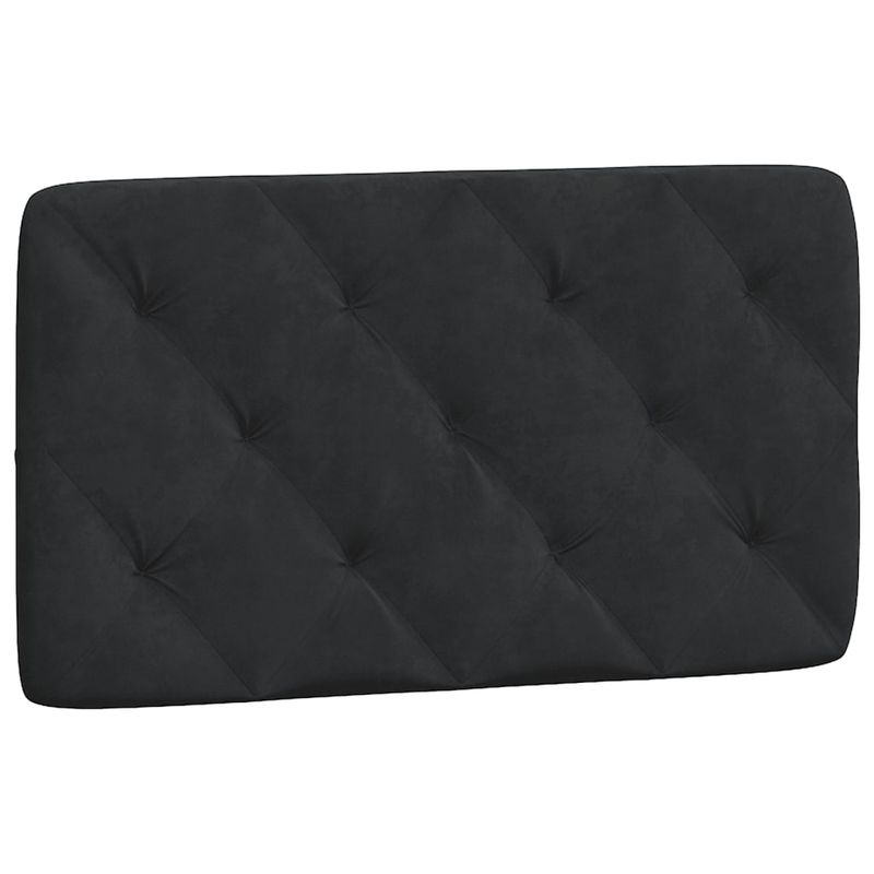 Casa si Gradina - Mobilier - Paturi si accesorii - Paturi - Cadru de pat cu tablie, negru, 80x200 cm, catifea - Infinity.ro