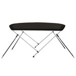 Auto si Moto - Ambarcatiuni - Accesorii ambarcatiuni - Parasolar barca Bimini cu 2 arcuri, negru, 178x138x96 cm - Infinity.ro