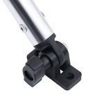 Auto si Moto - Ambarcatiuni - Accesorii ambarcatiuni - Parasolar barca Bimini cu 2 arcuri, negru, 178x138x96 cm - Infinity.ro