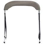 Auto si Moto - Ambarcatiuni - Accesorii ambarcatiuni - Parasolar bimini cu 2 arcuri, gri, 179x156x93 cm - Infinity.ro