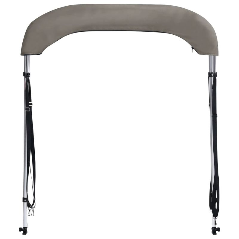Auto si Moto - Ambarcatiuni - Accesorii ambarcatiuni - Parasolar bimini cu 2 arcuri, gri, 179x156x93 cm - Infinity.ro