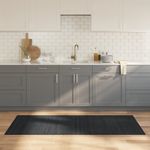 Casa si Gradina - Textile si covoare - Covoare - Covoare casa - Covor dreptunghiular, gri, 80x200 cm, bambus - Infinity.ro