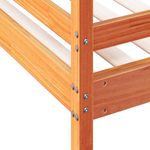 Casa si Gradina - Mobilier - Paturi si accesorii - Paturi - Pat supraetajat 80x200/120x200 cm maro ceruit lemn masiv de pin - Infinity.ro