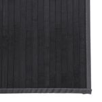 Casa si Gradina - Textile si covoare - Covoare - Covoare casa - Covor dreptunghiular, gri, 100x200 cm, bambus - Infinity.ro