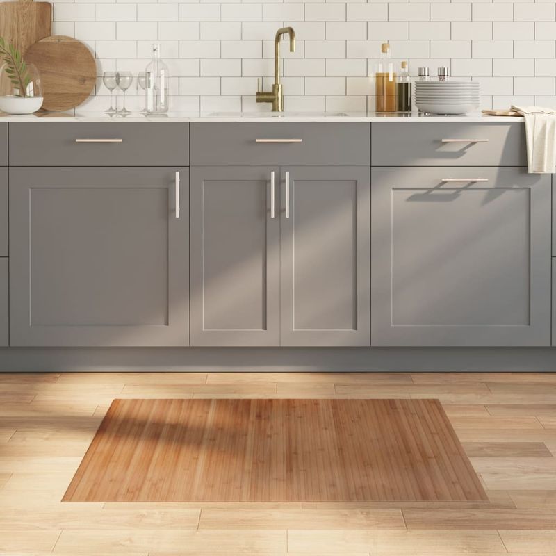 Casa si Gradina - Textile si covoare - Covoare - Covoare casa - Covor dreptunghiular, natural, 70x100 cm, bambus - Infinity.ro