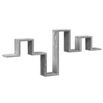 Casa si Gradina - Mobilier - Biblioteci si rafturi - Rafturi - Raft de perete, gri sonoma, 104,5x10x43 cm, lemn prelucrat - Infinity.ro