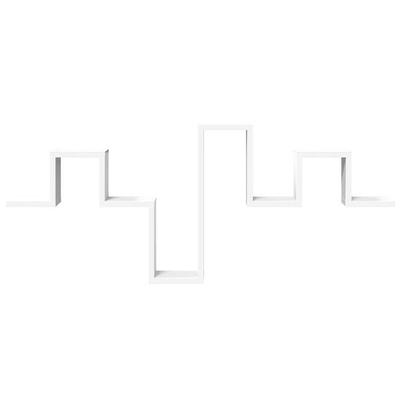 Casa si Gradina - Mobilier - Biblioteci si rafturi - Rafturi - Raft de perete, alb, 104,5x10x43 cm, lemn prelucrat - Infinity.ro