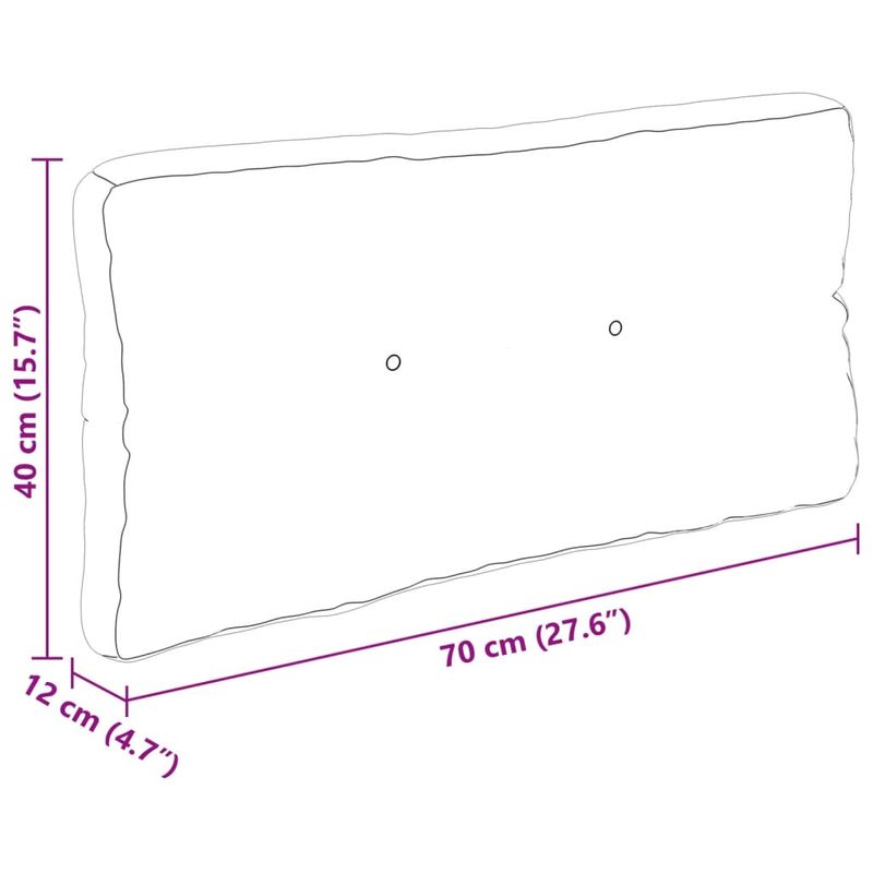 Casa si Gradina - Textile si covoare - Perne si pilote - Perne decorative - Perne de paleti, 7 buc., crem, material textil - Infinity.ro