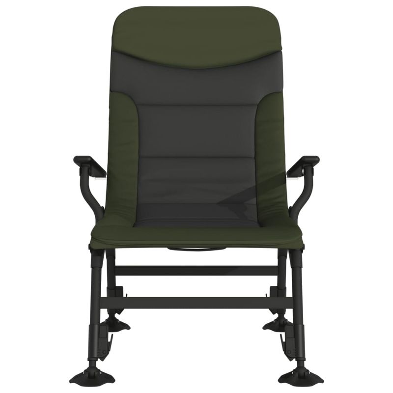 Casa si Gradina - Gradina si terasa - Mobilier exterior - Scaune si sezlonguri gradina - Scaun de pescuit cu cotiera, pliabil, verde - Infinity.ro