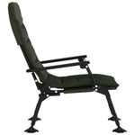 Casa si Gradina - Gradina si terasa - Mobilier exterior - Scaune si sezlonguri gradina - Scaun de pescuit cu cotiera, pliabil, verde - Infinity.ro