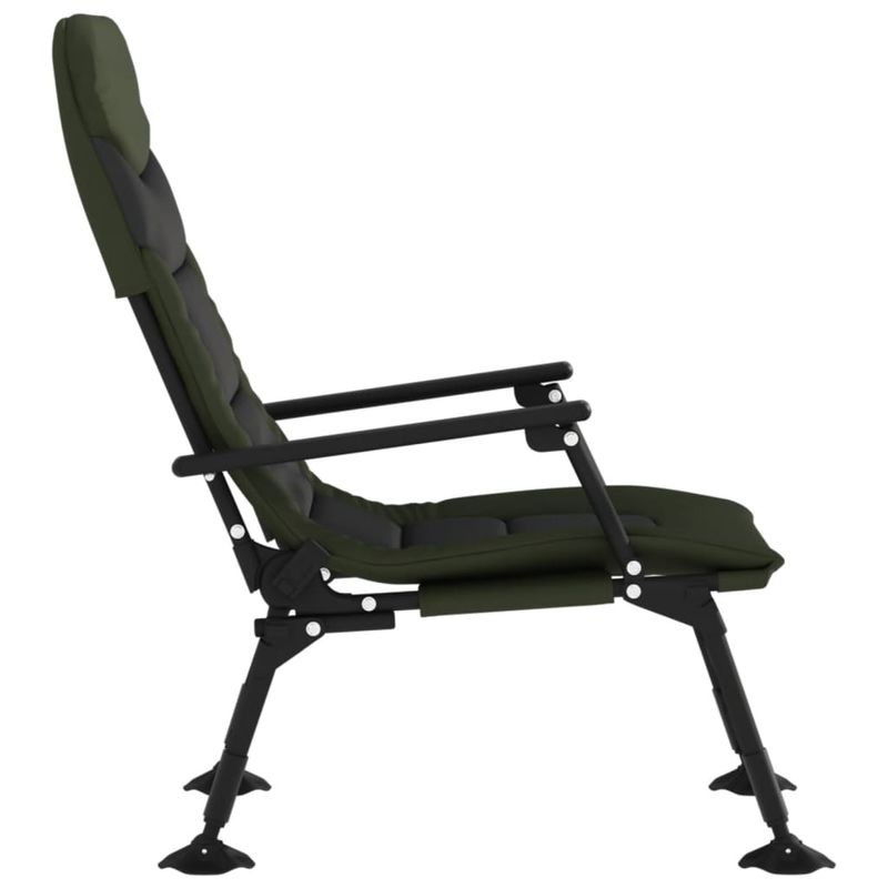 Casa si Gradina - Gradina si terasa - Mobilier exterior - Scaune si sezlonguri gradina - Scaun de pescuit cu cotiera, pliabil, verde - Infinity.ro