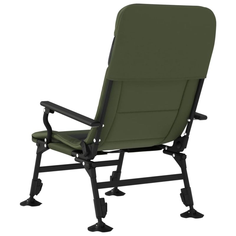 Casa si Gradina - Gradina si terasa - Mobilier exterior - Scaune si sezlonguri gradina - Scaun de pescuit cu cotiera, pliabil, verde - Infinity.ro