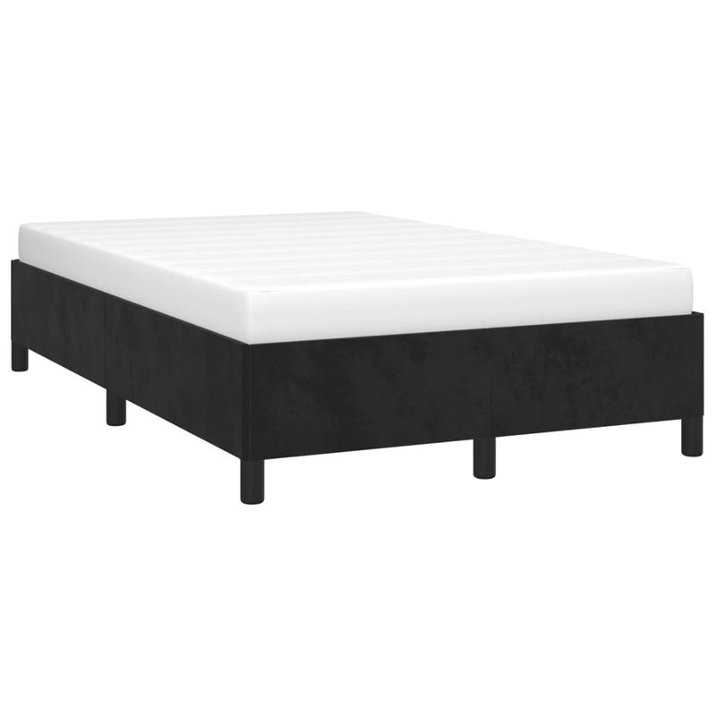 Casa si Gradina - Mobilier - Paturi si accesorii - Paturi - Cadru de pat, gri inchis, 120x190 cm, catifea - Infinity.ro