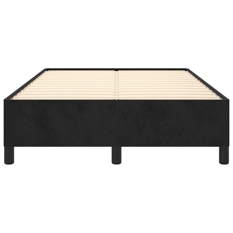 Casa si Gradina - Mobilier - Paturi si accesorii - Paturi - Cadru de pat, gri inchis, 120x190 cm, catifea - Infinity.ro