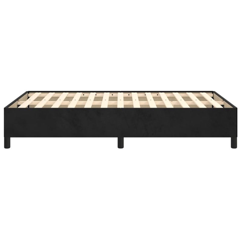 Casa si Gradina - Mobilier - Paturi si accesorii - Paturi - Cadru de pat, gri inchis, 120x190 cm, catifea - Infinity.ro