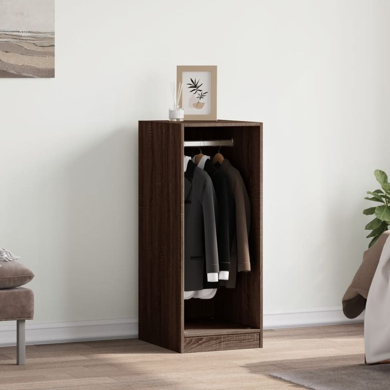 Casa si Gradina - Mobilier - Dulapuri si sifoniere - Dulapuri - Dulap, gri sonoma, 48x41x102 cm, lemn prelucrat, model cu tijă - Infinity.ro