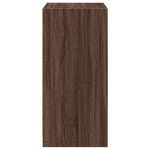 Casa si Gradina - Mobilier - Dulapuri si sifoniere - Dulapuri - Dulap, gri sonoma, 48x41x102 cm, lemn prelucrat, model cu tijă - Infinity.ro