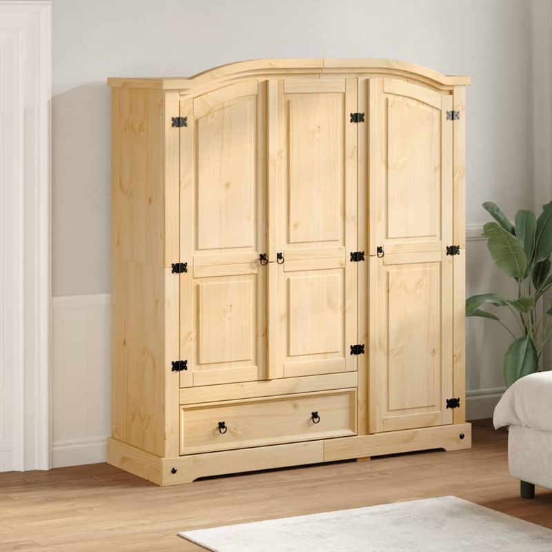 Casa si Gradina - Mobilier - Dulapuri si sifoniere - Sifoniere - Sifonier Corona, 151,5x52x170 cm, lemn masiv de pin - Infinity.ro