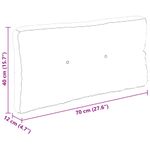 Casa si Gradina - Textile si covoare - Perne si pilote - Perne decorative - Perne de paleti, 7 buc., antracit, material textil - Infinity.ro