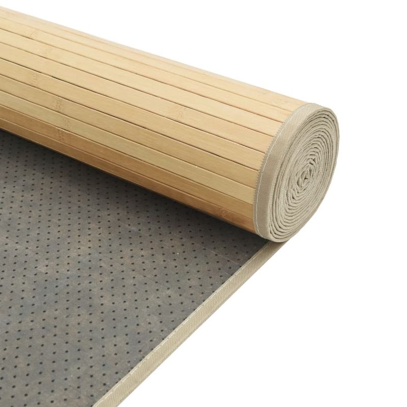 Casa si Gradina - Textile si covoare - Covoare - Covoare casa - Covor dreptunghiular, natural deschis, 60x300 cm, bambus - Infinity.ro