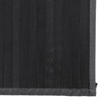 Casa si Gradina - Textile si covoare - Covoare - Covoare casa - Covor dreptunghiular, gri, 80x100 cm, bambus - Infinity.ro