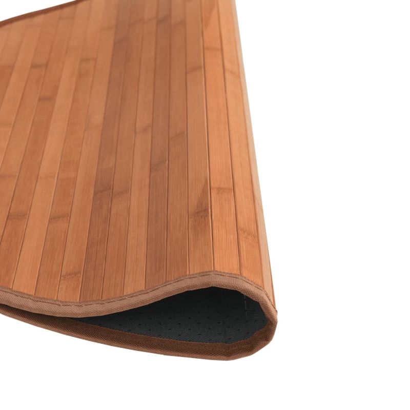 Casa si Gradina - Textile si covoare - Covoare - Covoare casa - Covor rotund, maro, 100 cm, bambus - Infinity.ro