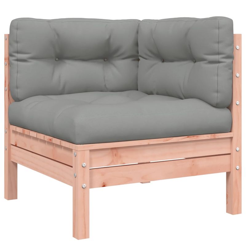 Casa si Gradina - Gradina si terasa - Mobilier exterior - Seturi mobila gradina - Set canapele gradina cu perne 9 locuri, lemn masiv brad douglas - Infinity.ro