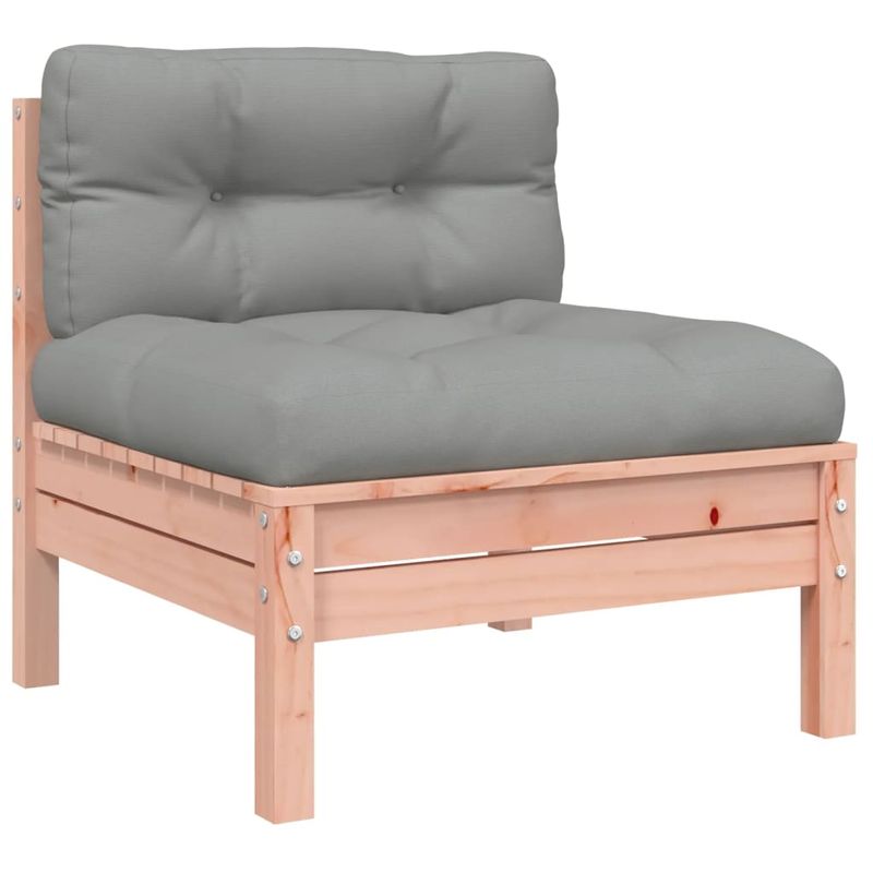 Casa si Gradina - Gradina si terasa - Mobilier exterior - Seturi mobila gradina - Set canapele gradina cu perne 9 locuri, lemn masiv brad douglas - Infinity.ro
