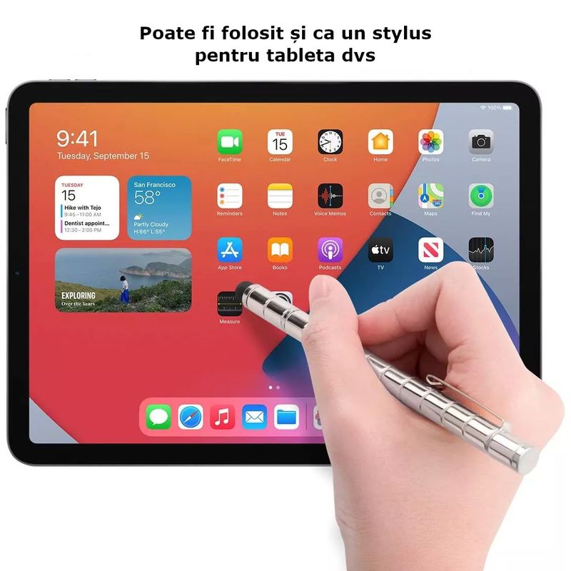 Carti si Birotica - Birotica - Instrumente de scris - Pixuri si stilouri - Set Pix Modular Magnetic Premium cu 30 Bile Magnetice, 14 Inele Magnetice, 2 Stylus-uri si 5 Mine, Auriu - Infinity.ro