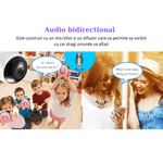 Casa si Gradina - Electrice - Smart Home - Camere de supraveghere - Camera de supraveghere WIFI MaGeCa® HD, vedere nocturna, comunicare bidirectionala, stocare card/cloud, senzor miscare - Infinity.ro