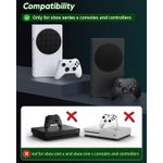 PC, gaming si accesorii - Gaming - Console gaming - Statie de racire compatibila XBOX S Series, port USB 2.0 pentru sincronizare,2 baterii reincarcabile 1400mAH incluse - Infinity.ro