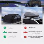 Auto si Moto - Piese auto si accesorii - Interior auto - Accesorii interior - Portbagaj auto plafon, textil, impermeabil pentru drumetii, portabil cu prindere ajustabila universala, Koopsio, 400 L - Infinity.ro
